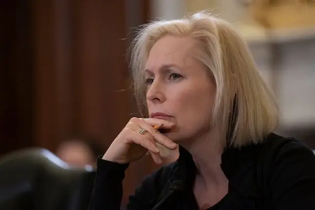 NY Senator and presidential candidate Kirsten Gillibrand.
